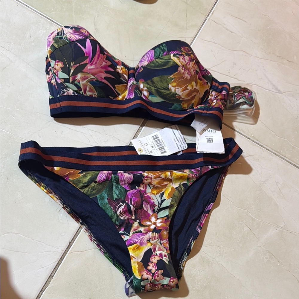 Floral Women's Swimwear Set